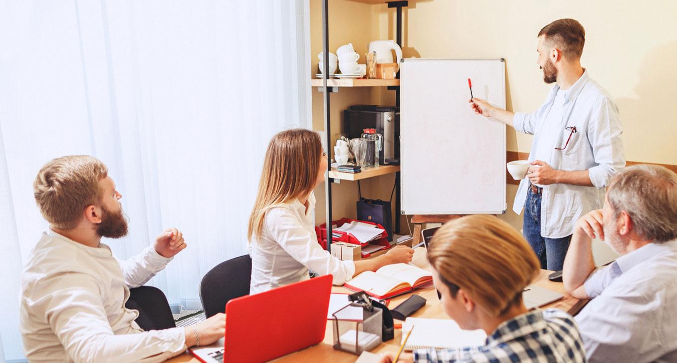 Conducting initial and supporting trainings